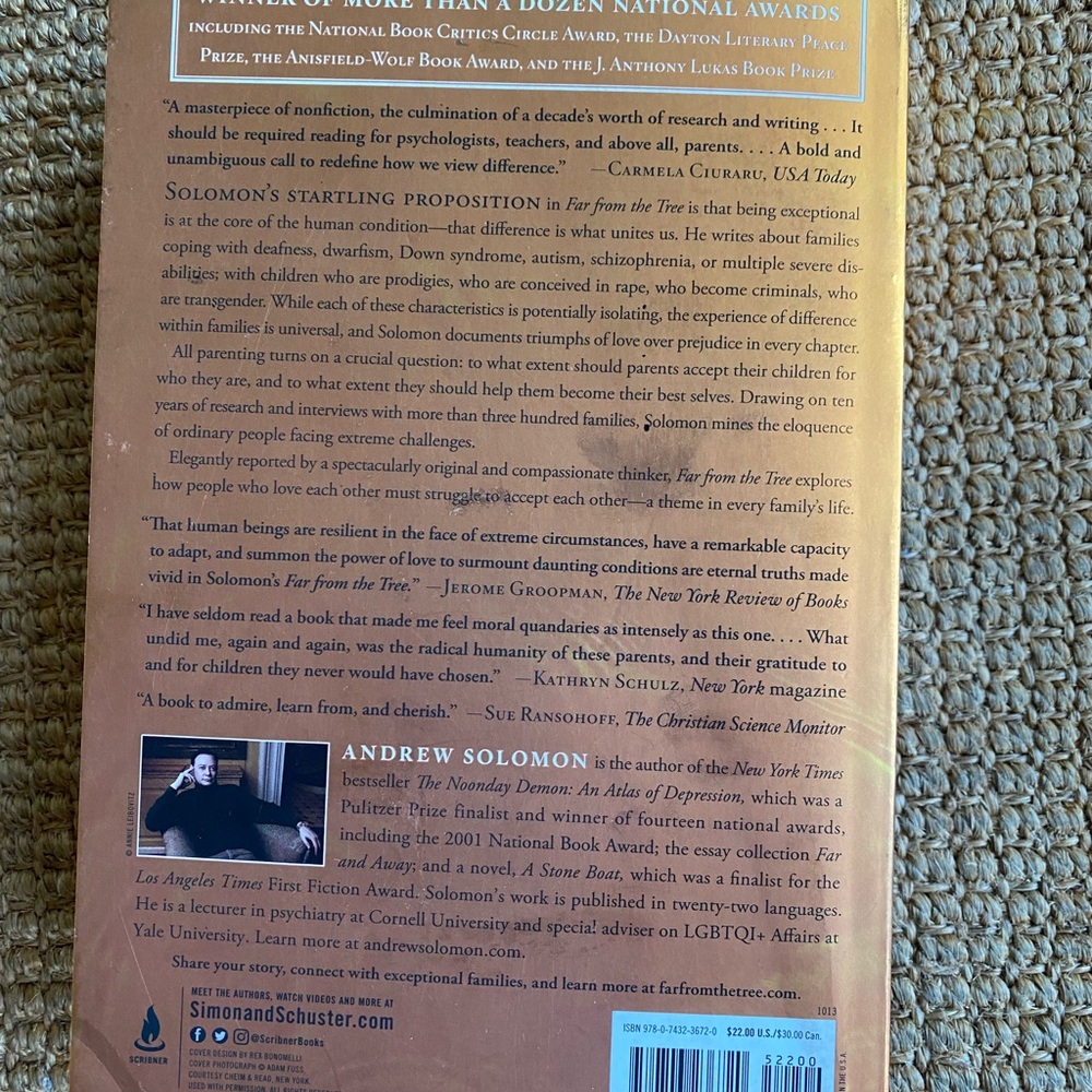 Far From the Tree Book - Picture 2 of 5